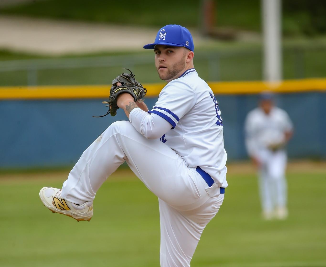 Carroll's Chandler Ball earned a win and a save while posting a 1.23 ERA.